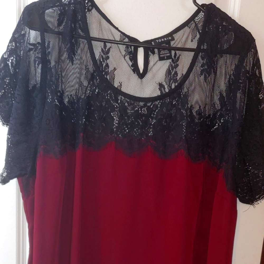 Torrid purple lace